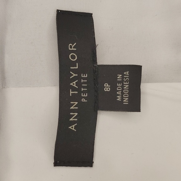 Ann Taylor ❤️NWT❤️ Size 8 Petite Black & White Check Blazer w/ Ruffled Wrists!❤️ - Picture 14 of 17